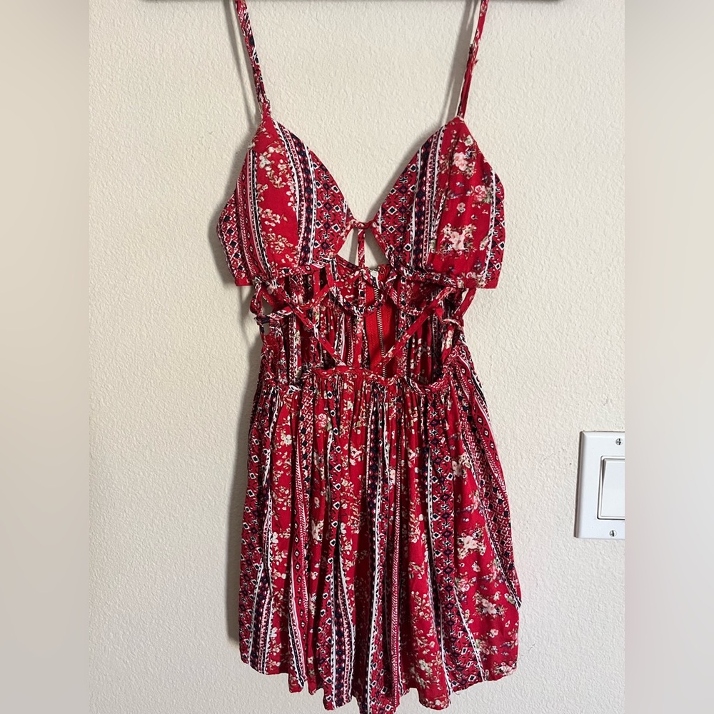 Red romper